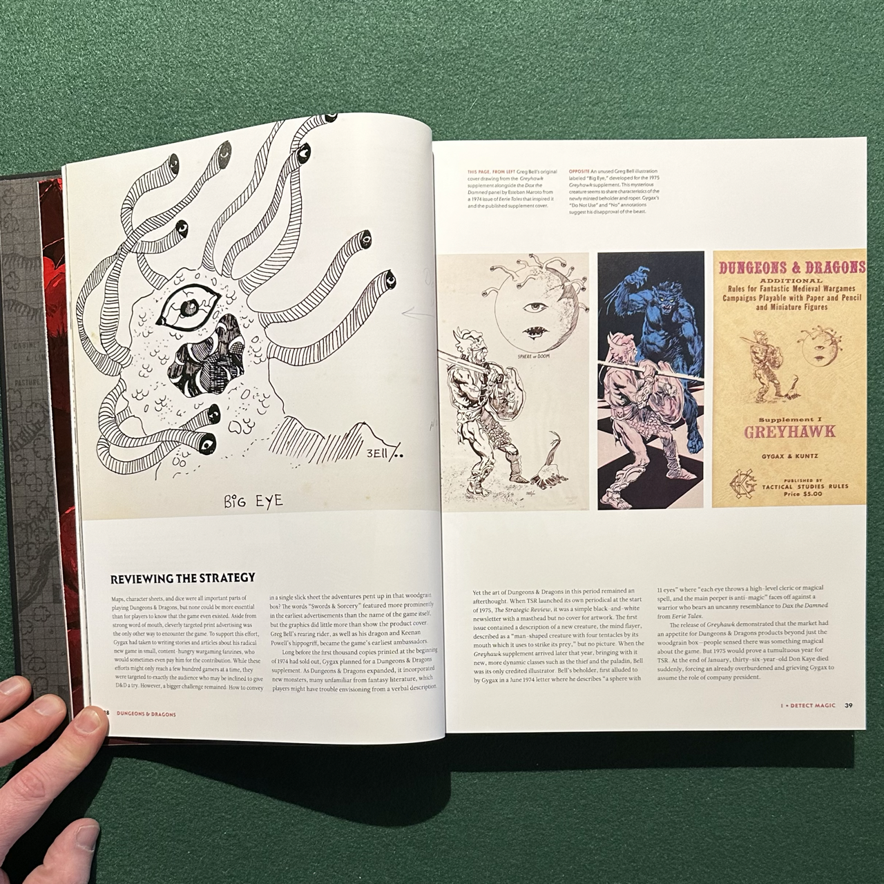 Dungeons & Dragons Hardback: Art and Arcana Special Edition w/Ephemera FIRST EDITION/PRINT