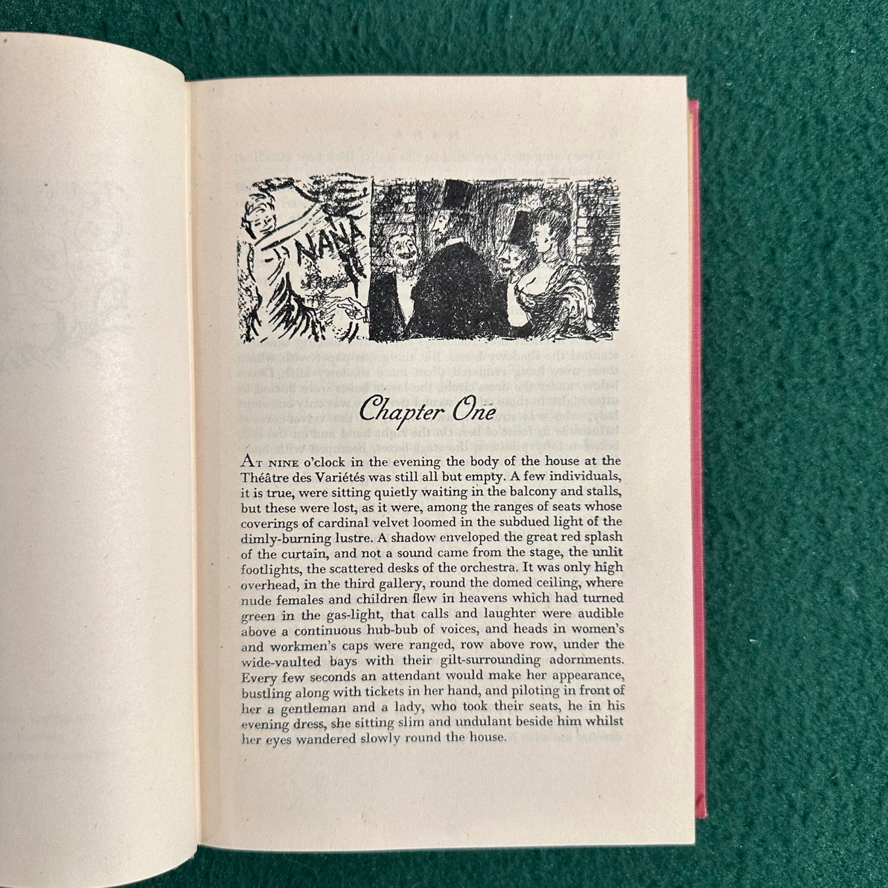 Vintage Fiction Hardback: Emile Zola - Nana FIRST PRINTING