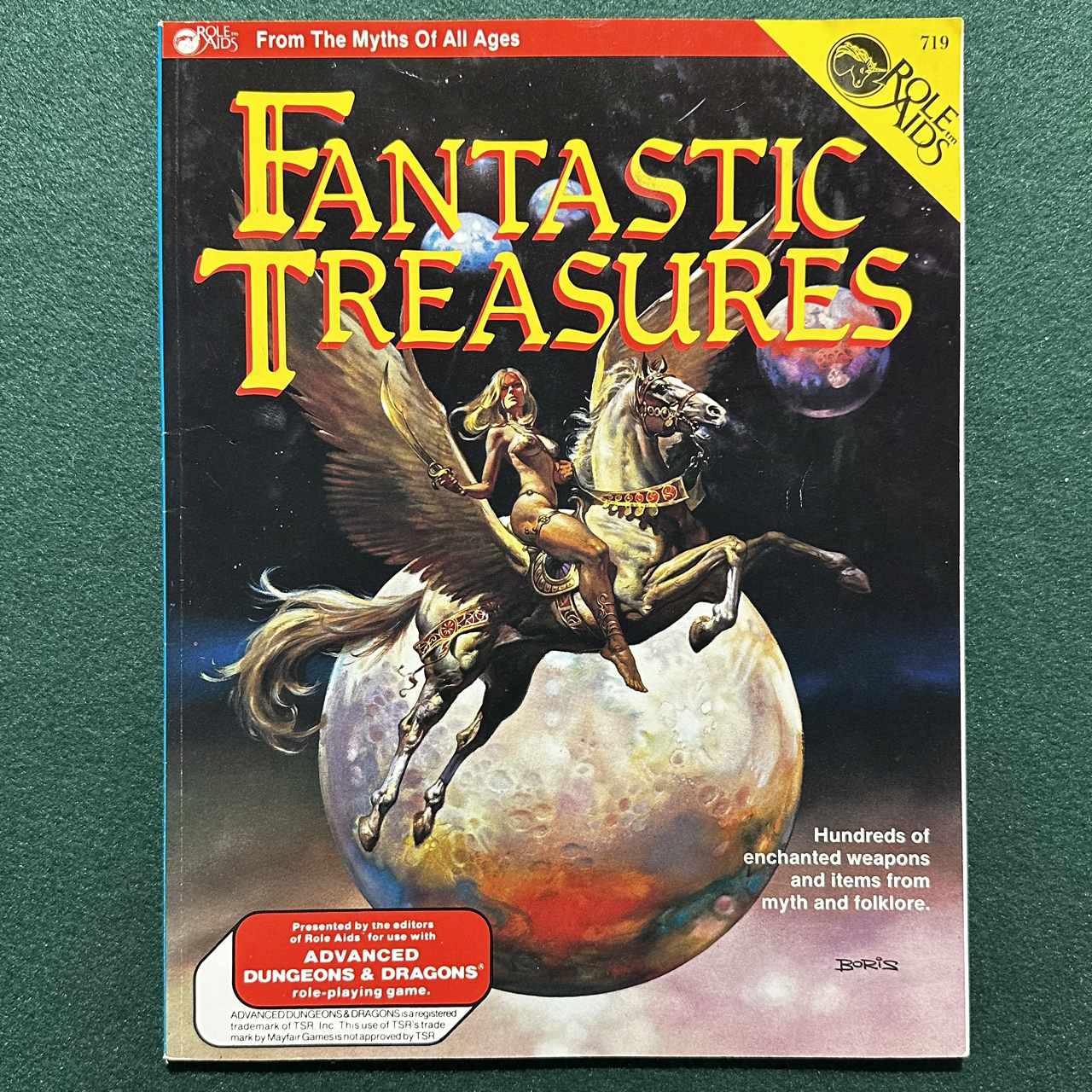 Vintage Dungeons & Dragons Paperback: Role Aids: Fantastic Treasures