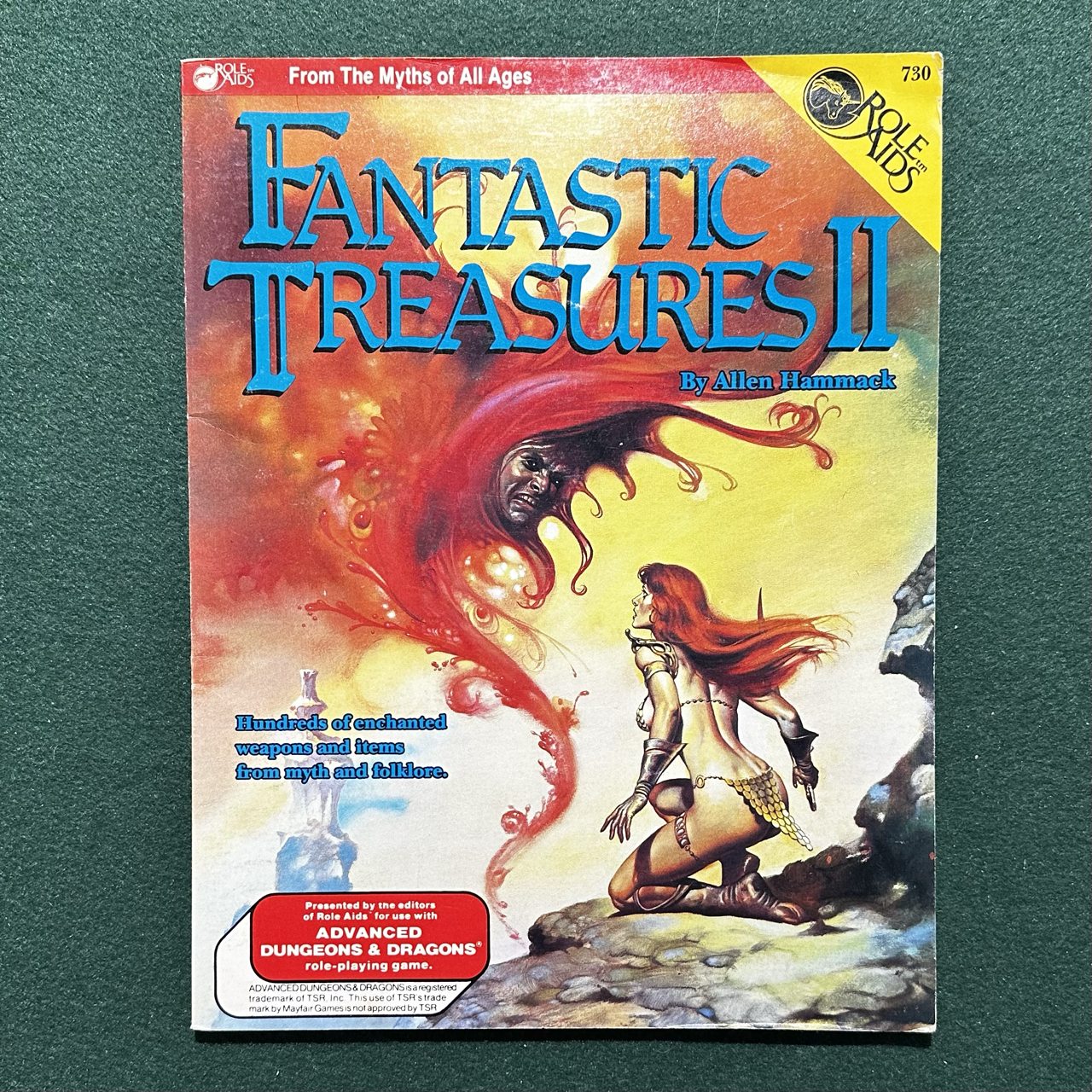 Vintage Dungeons & Dragons Paperback: Role Aids: Fantastic Treasures 2