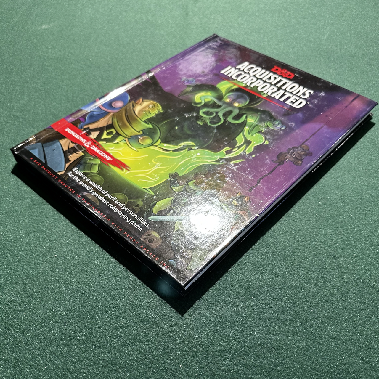 Dungeons & Dragons Hardback: Acquisitions Incorporated 5e FIRST PRINT