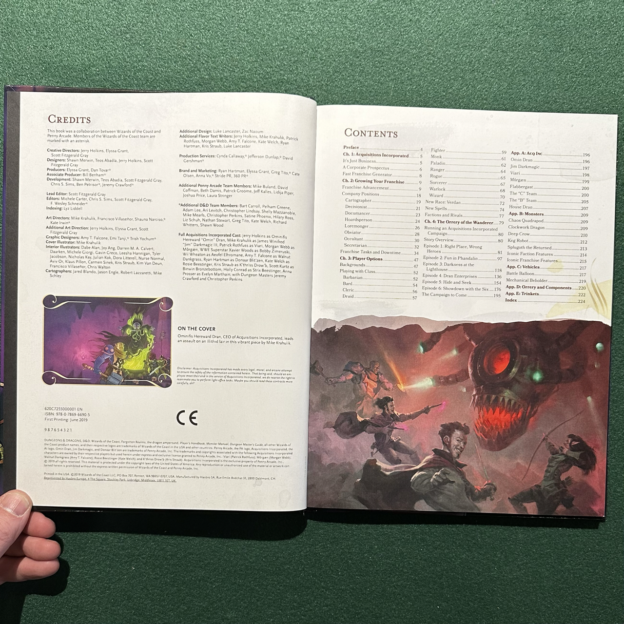 Dungeons & Dragons Hardback: Acquisitions Incorporated 5e FIRST PRINT