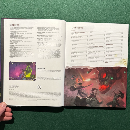 Dungeons & Dragons Hardback: Acquisitions Incorporated 5e FIRST PRINT