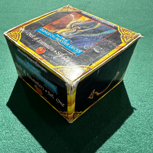 Vintage Dungeons & Dragons Accessory: Dungeon Master Deck of Encounters Set One 2e