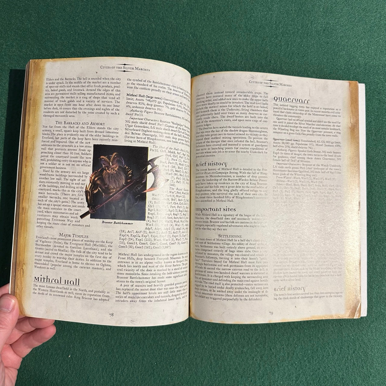 Dungeons & Dragons 3e Accessory: Forgotten Realms: Silver Marches FIRST PRINTING