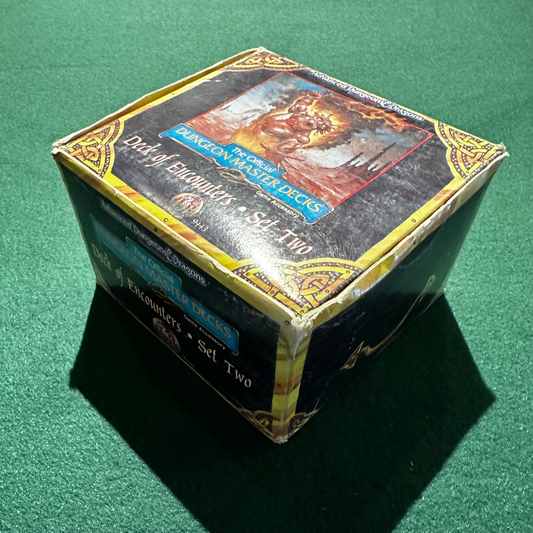 Vintage Dungeons & Dragons Accessory: Dungeon Master Deck of Encounters Set Two 2e