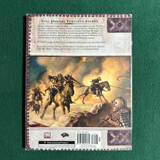 Dungeons & Dragons 3e Supplement: Forgotten Realms: Lords of Darkness FIRST PRINTING