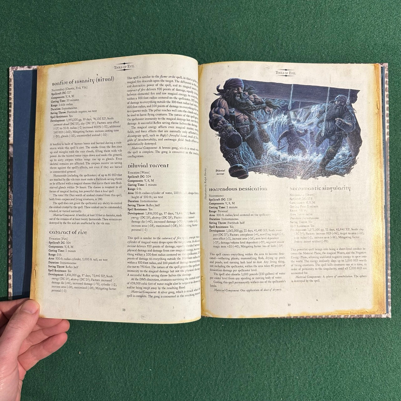 Dungeons & Dragons 3e Supplement: Forgotten Realms: Champions of Ruin FIRST PRINTING