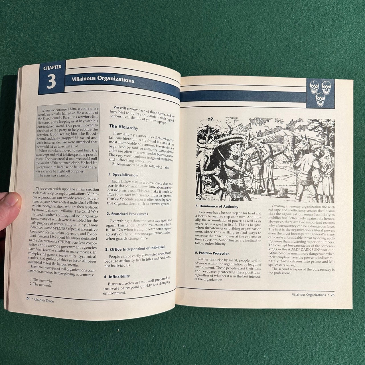 Vintage Advanced Dungeons & Dragons 2e Supplement: The Complete Book of Villains