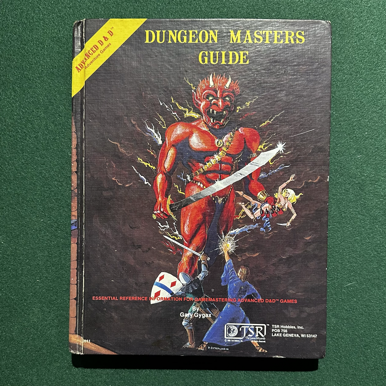 Vintage Dungeons & Dragons Core Book: Dungeon Masters Guide 1979