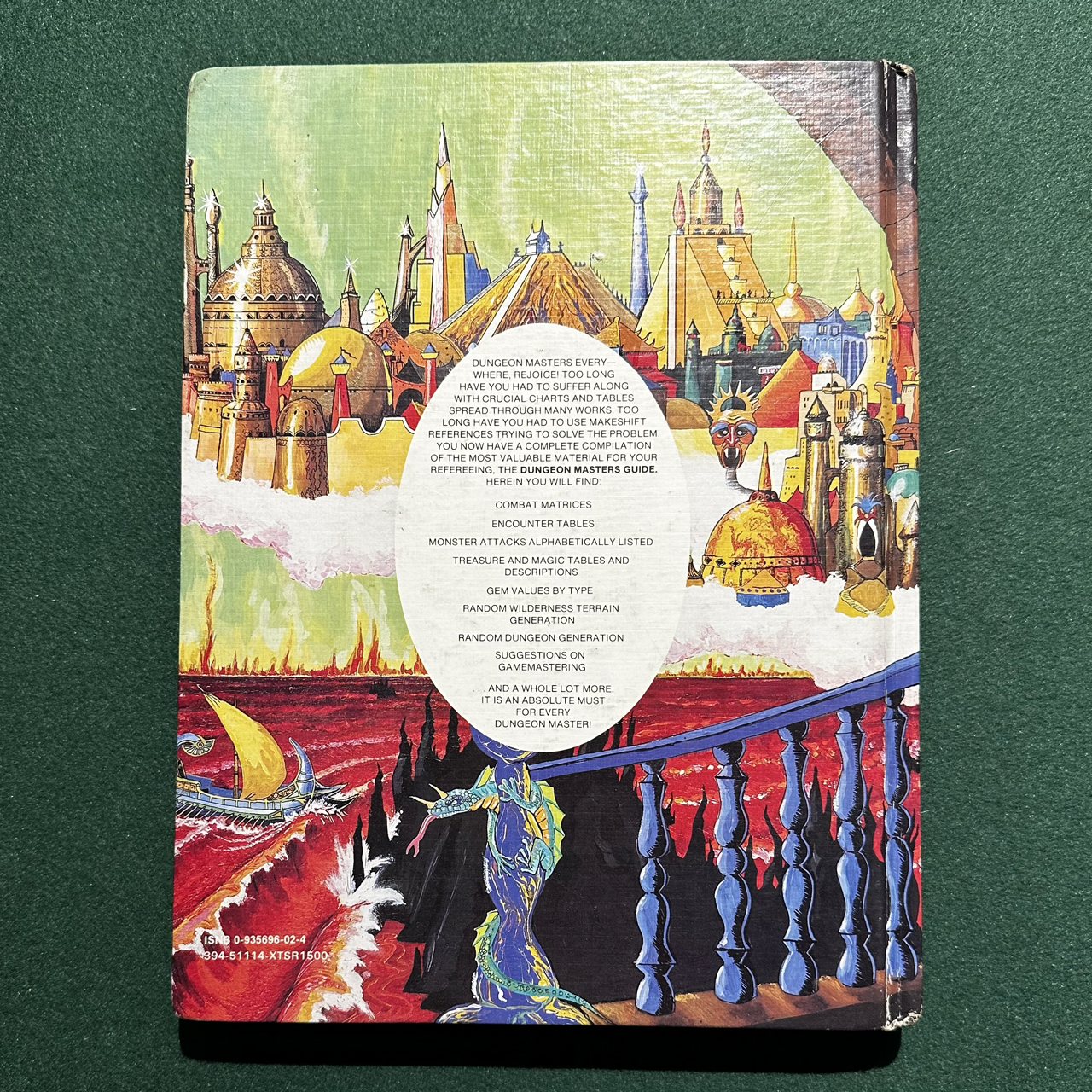 Vintage Dungeons & Dragons Core Book: Dungeon Masters Guide 1979