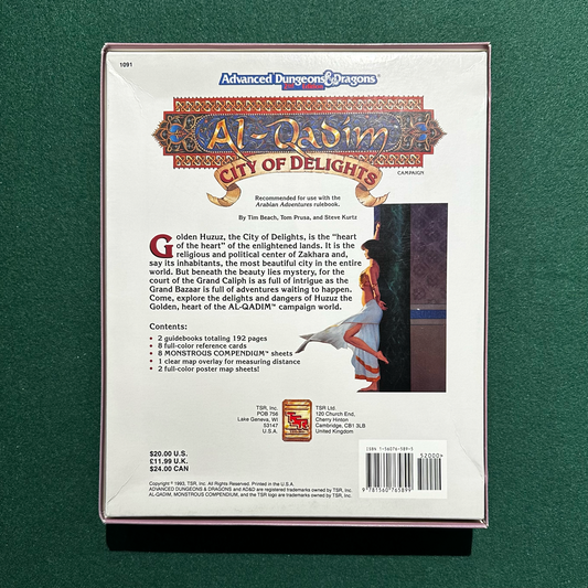 Vintage Dungeons & Dragons Campaign Setting: 2e Al-Qadim - City of Delights