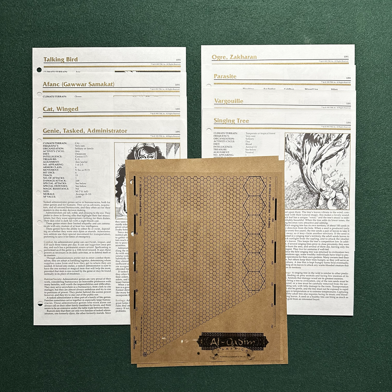 Vintage Dungeons & Dragons Campaign Setting: 2e Al-Qadim - City of Delights