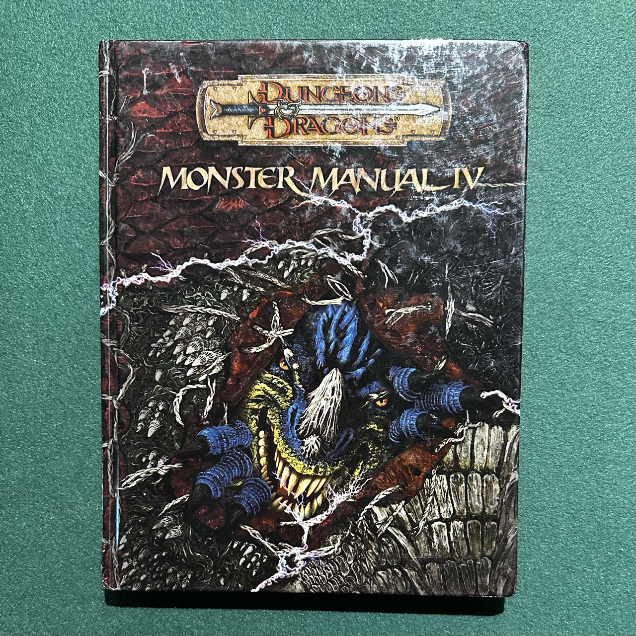 Vintage Dungeons & Dragons Core Book: Monster Manual IV 3.5e FIRST PRINTING