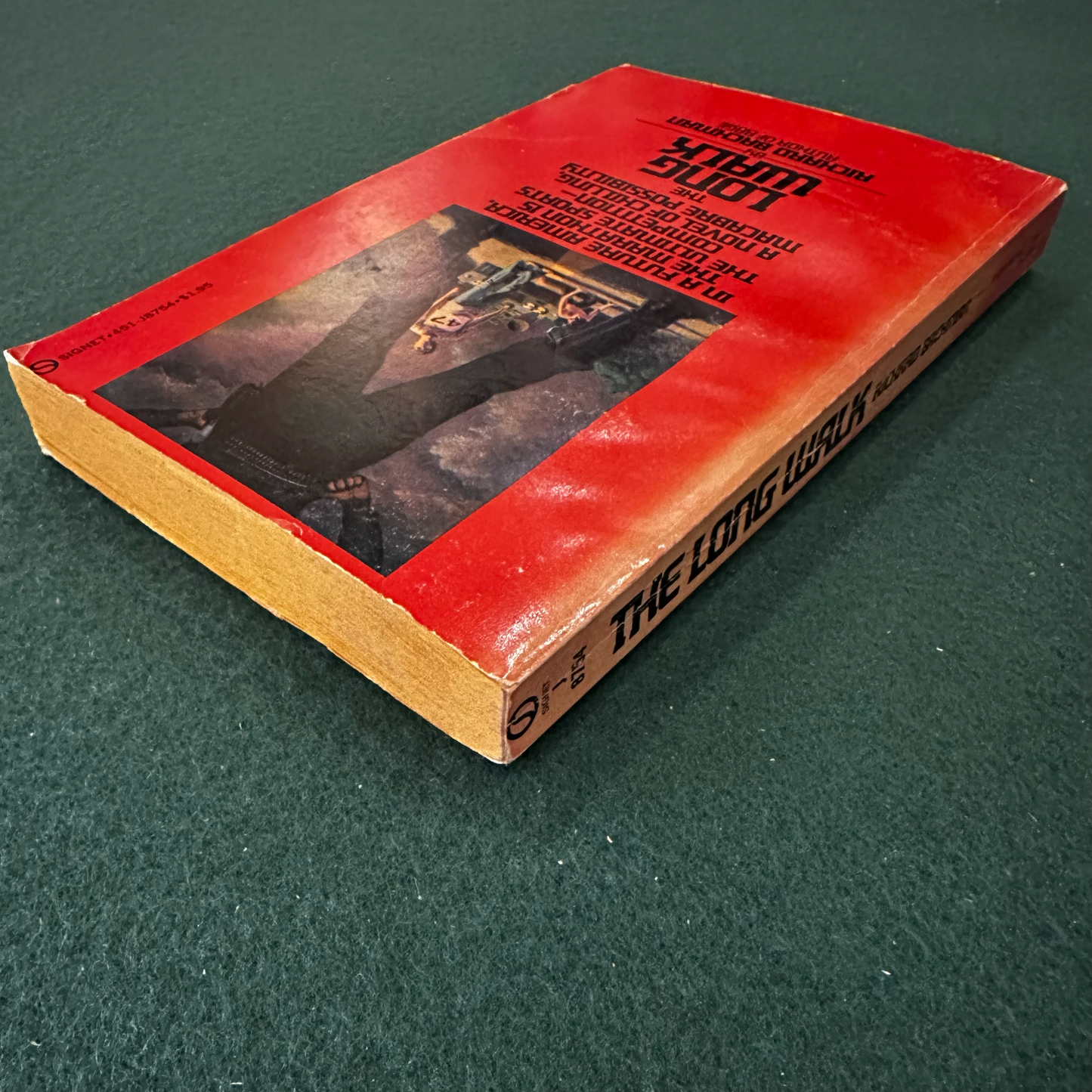 Vintage Fiction Paperback: Richard Bachman (Stephen King) - The Long Walk FIRST PRINTING