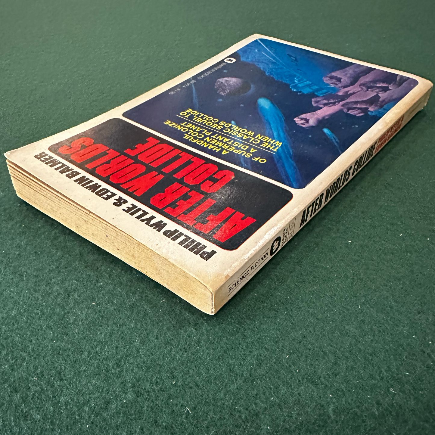Vintage Sci-Fi Paperback: Philip Wylie and Edwin Balmer - After Worlds Collide