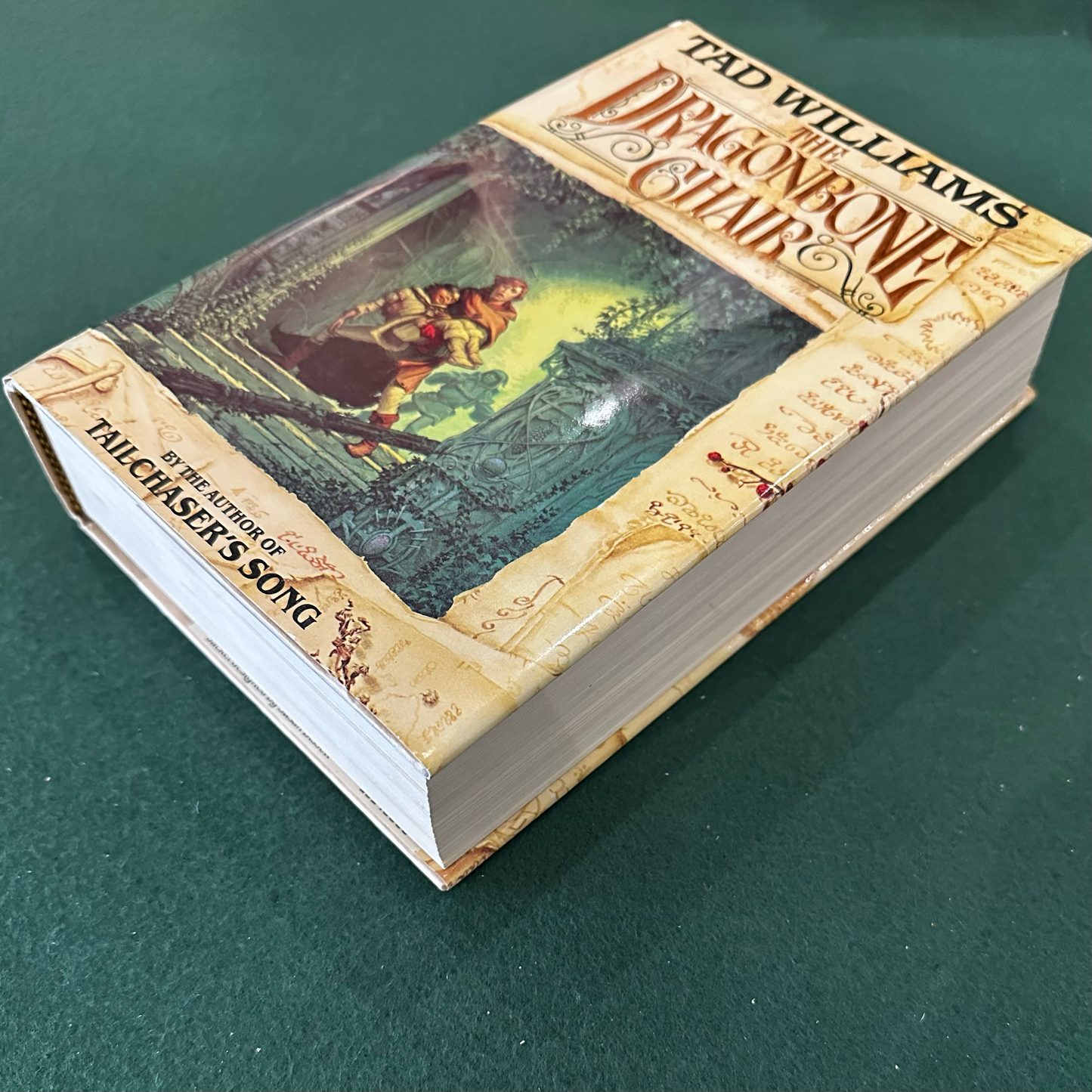 Vintage Fantasy Hardback: Tad Williams - The Dragonbone Chair FIRST EDITION