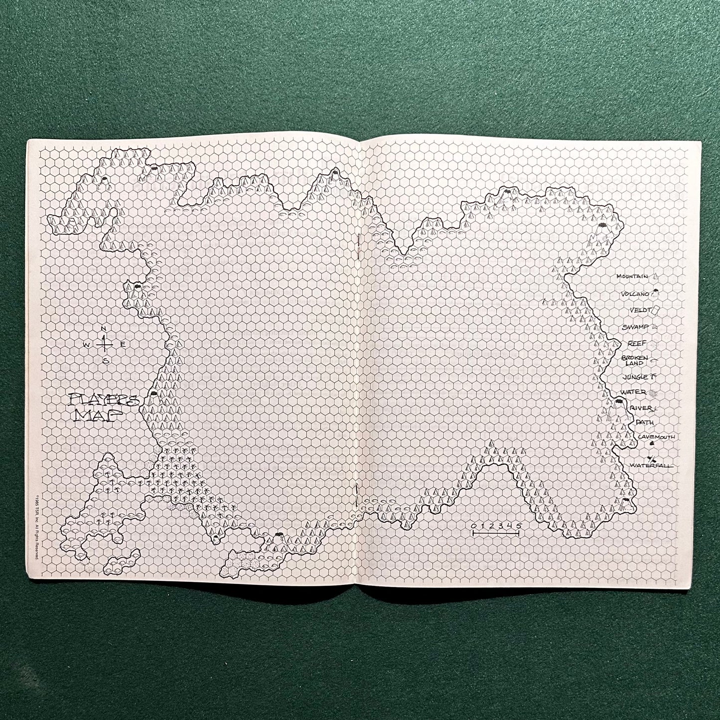 Vintage Dungeons & Dragons Adventure: AD&D World of Greyhawk - Isle of the Ape