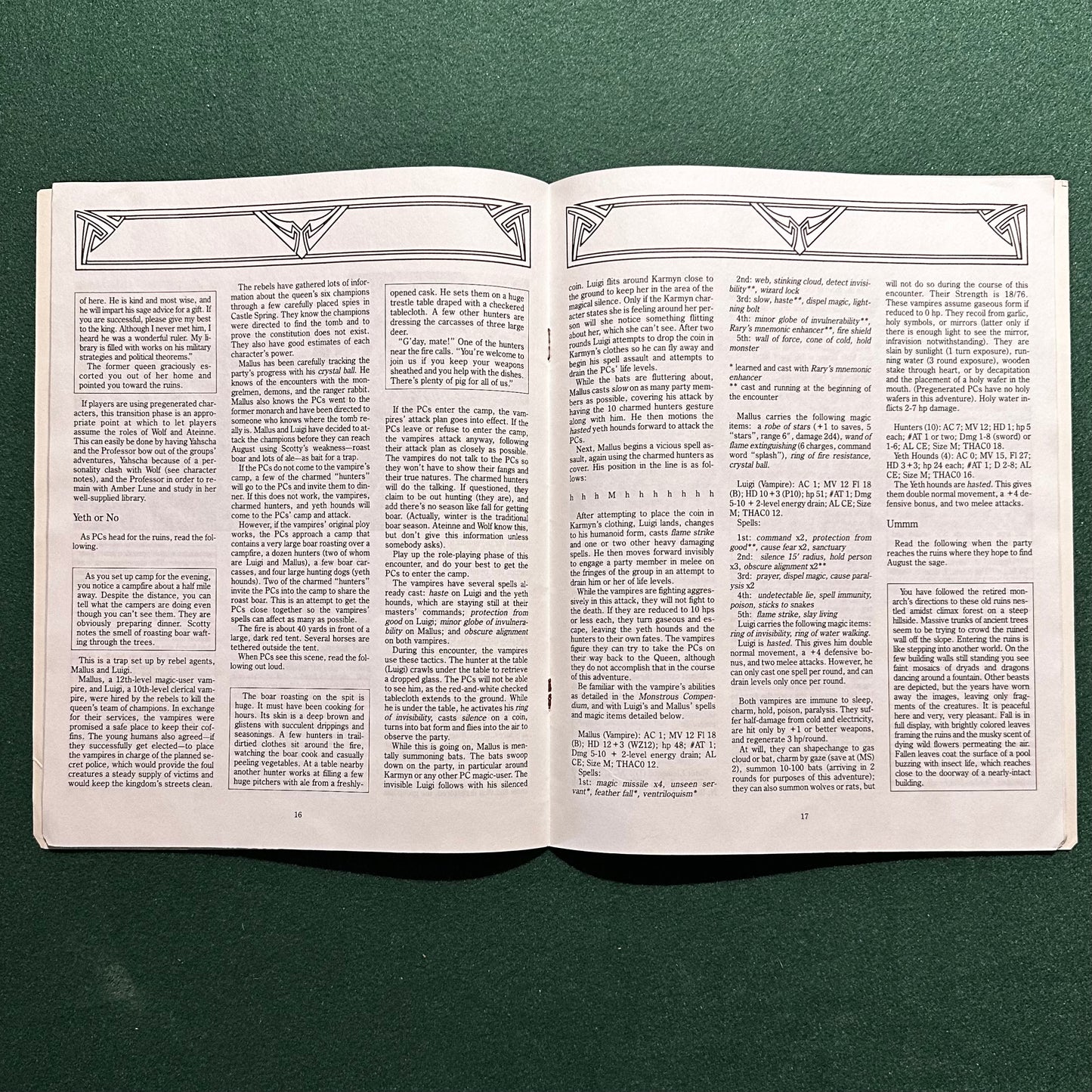 Vintage Dungeons & Dragons Adventure: Greyhawk Adventures 2e - Child's Play