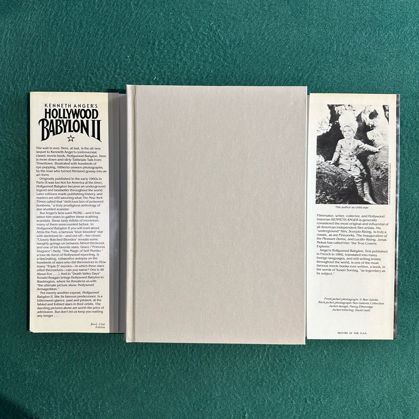 Vintage Non-Fiction Hardback: Kenneth Anger - Hollywood Babylon II BCE