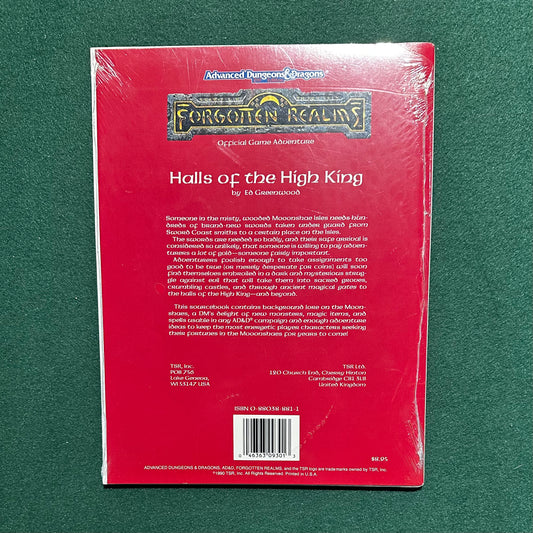 Vintage Dungeons & Dragons Adventure: Dragonlance 2e - Halls of the High King SEALED