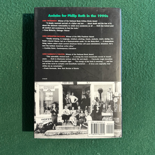 Vintage Fiction Hardback: Philip Roth - American Pastoral FIRST EDITION