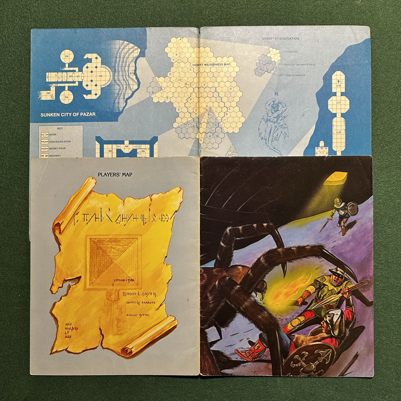 Vintage Dungeons & Dragons Adventure: AD&D - Pharaoh