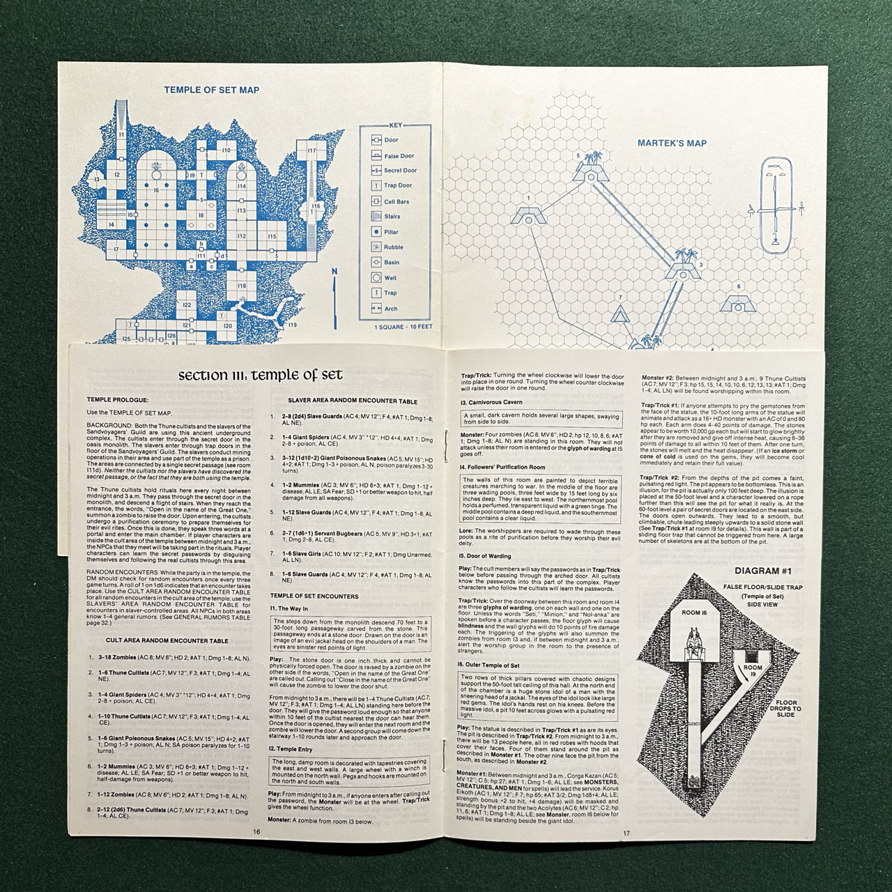 Vintage Dungeons & Dragons Adventure: AD&D - Oasis of the White Palm