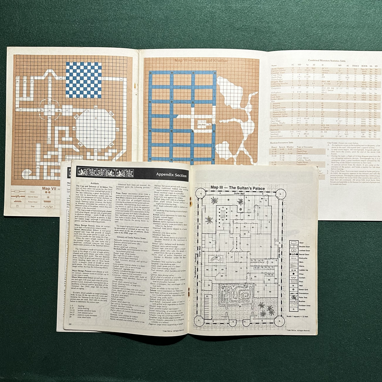 Vintage Dungeons & Dragons Adventure: AD&D - Day of Al'Akbar