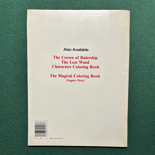 Vintage Dungeons & Dragons Accessory: AD&D Coloring Book - The Rescue of Ringlerun