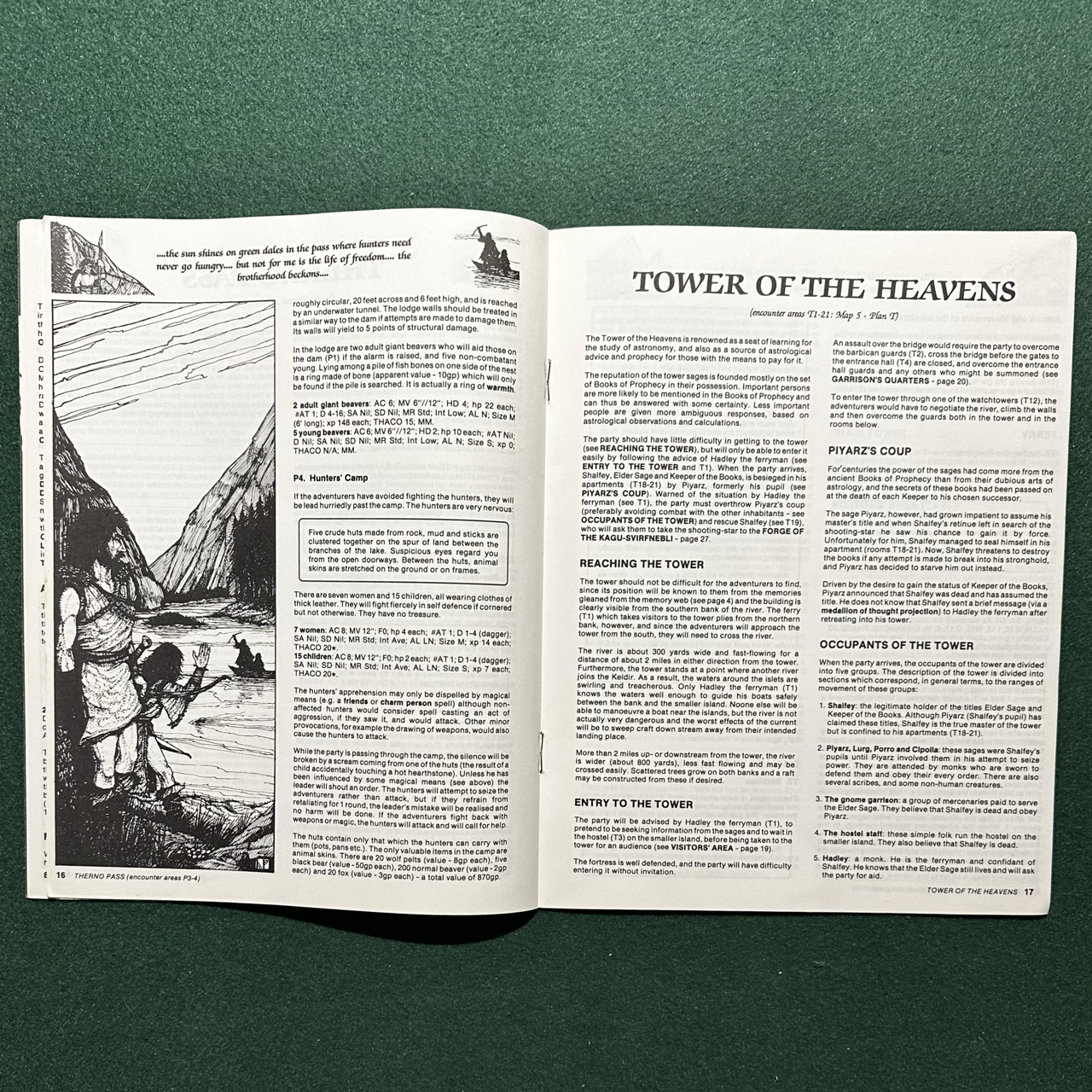 Vintage Dungeons & Dragons Adventure: AD&D When a Star Falls