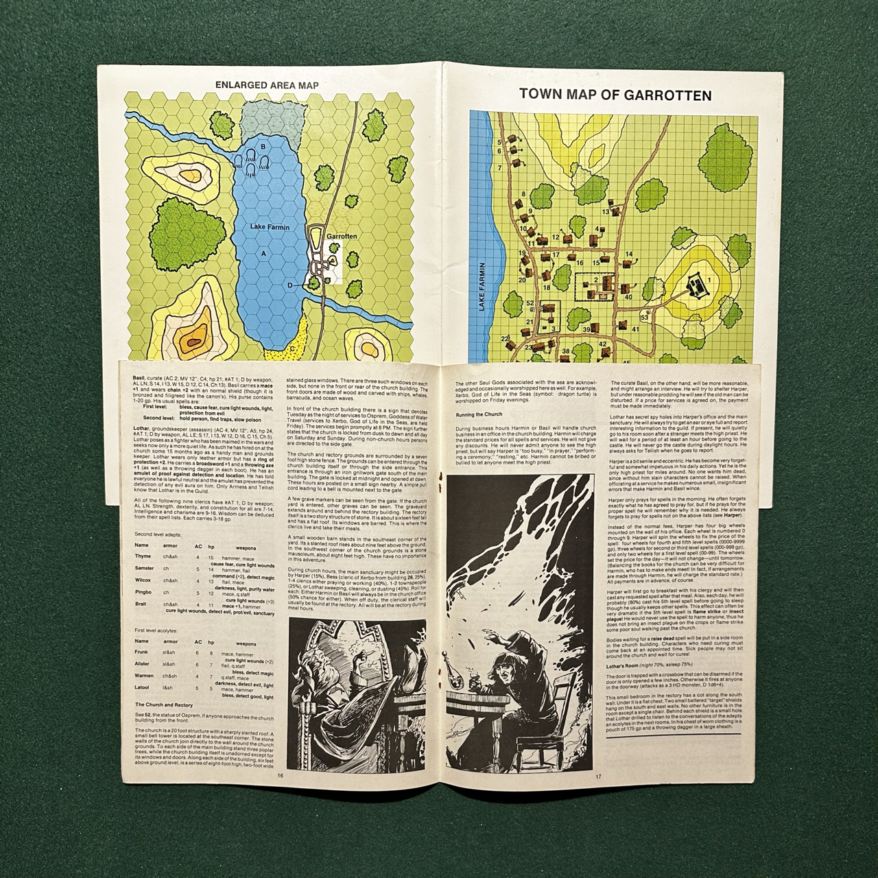 Vintage Dungeons & Dragons Adventure: AD&D - The Assassin's Knot