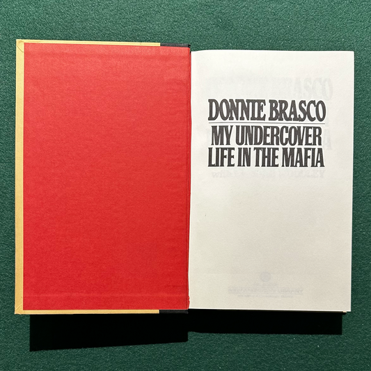 Vintage Non-Fiction Hardback: Joseph D Pistone and Richard Woodley - Donnie Brasco FIRST EDITION / PRINTING