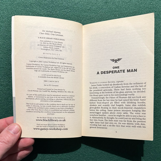 Sci-fi Paperback: Warhammer 40k: William King - Farseer FIRST PRINT