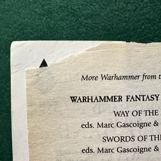 Sci-fi Paperback: Warhammer: The Cold Hand of Betrayal Edited by Marc Gascoigne and Christian Dunn FIRST PRINT