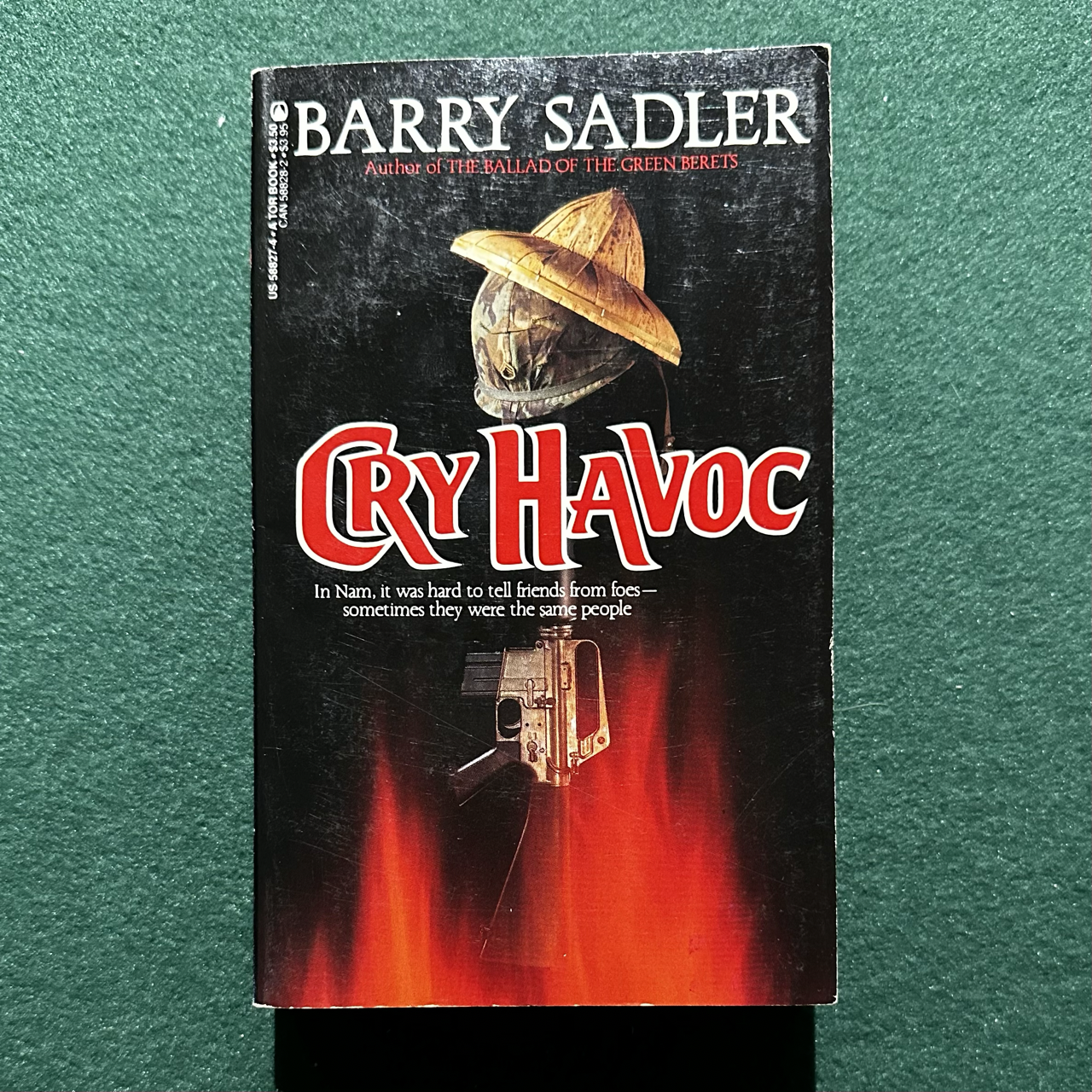 Vintage Fiction Paperback: Barry Sadler - Cry Havoc THIRD PRINTING