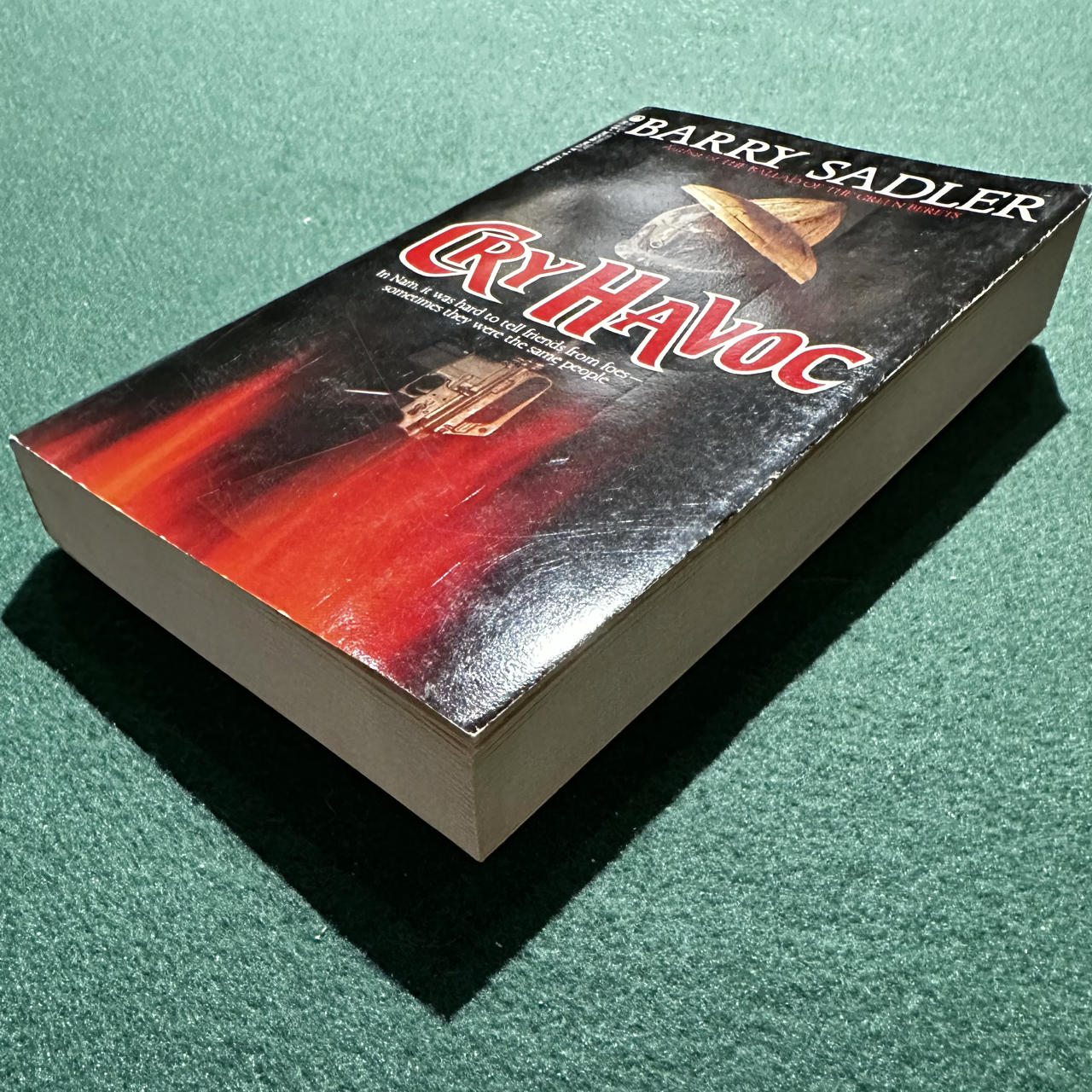 Vintage Fiction Paperback: Barry Sadler - Cry Havoc THIRD PRINTING