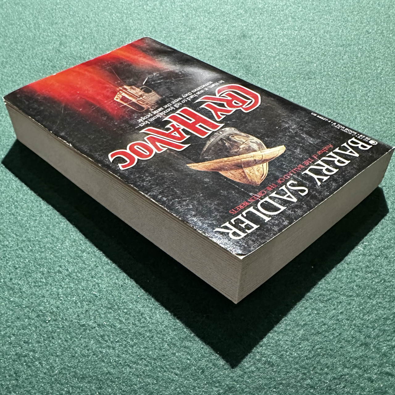 Vintage Fiction Paperback: Barry Sadler - Cry Havoc THIRD PRINTING