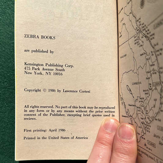 Vintage Fiction Paperback: Lawrence Cortesi - The Magnificent Bastards of Chu Lai FIRST PRINTING