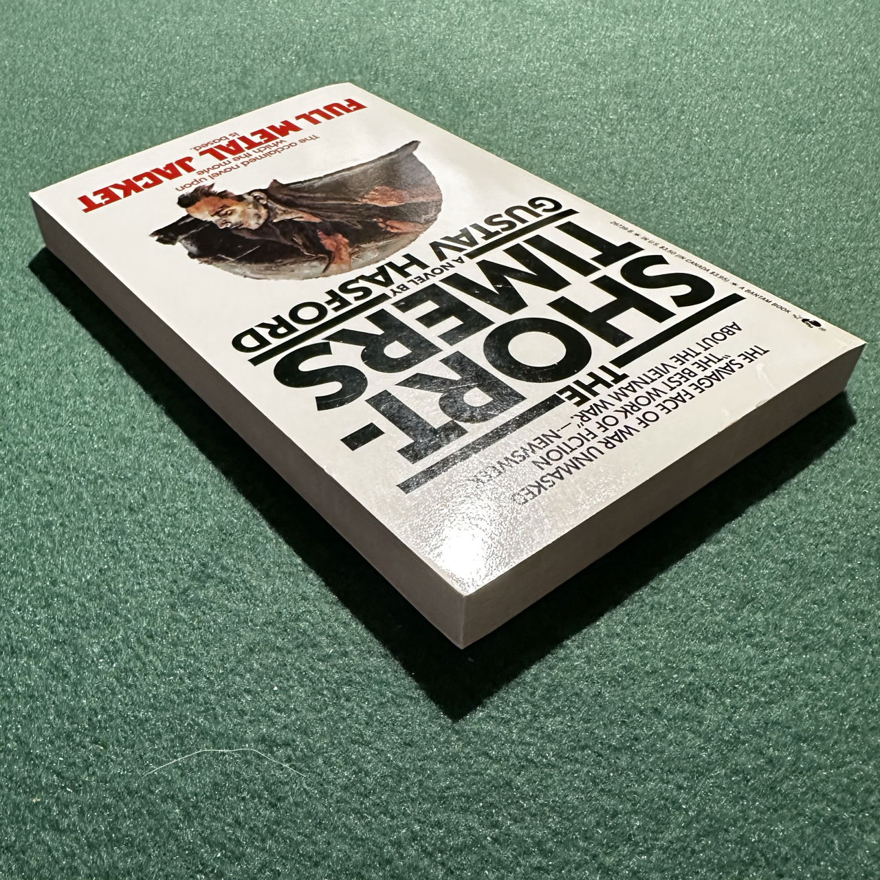 Vintage Fiction Paperback: Gustav Hasford - The Short-timers FOURTH PRINTING