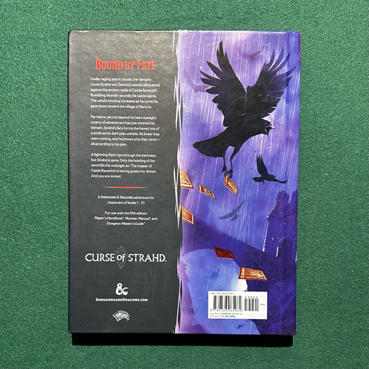 Dungeons & Dragons Hardback: Curse of Strahd with DM Screen FIRST PRINT