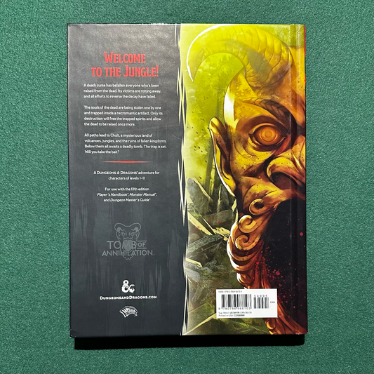 Dungeons & Dragons Hardback: Tomb of Annihilation with DM Screen 5e FIRST PRINTING