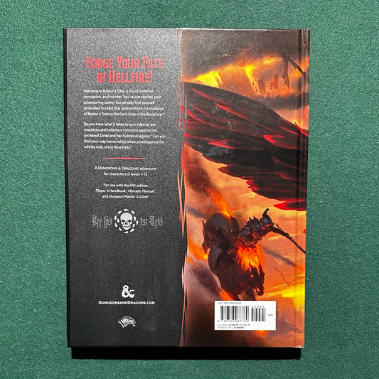 Dungeons & Dragons Hardback: Baldur's Gate: Descent into Avernus with DM Screen 5e SECOND PRINTING