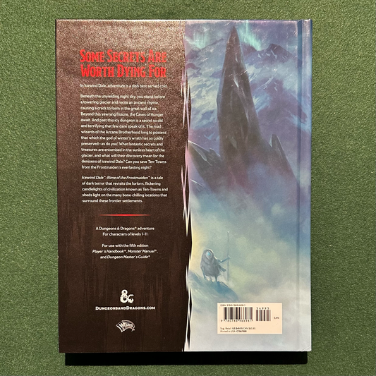 Dungeons & Dragons Hardback: Icewind Dale with DM Screen 5e FIRST PRINTING