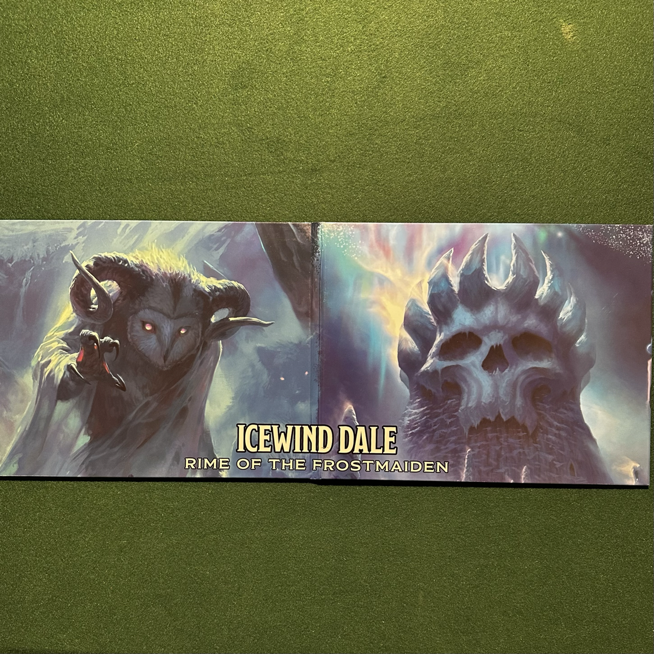 Dungeons & Dragons Hardback: Icewind Dale with DM Screen 5e FIRST PRINTING
