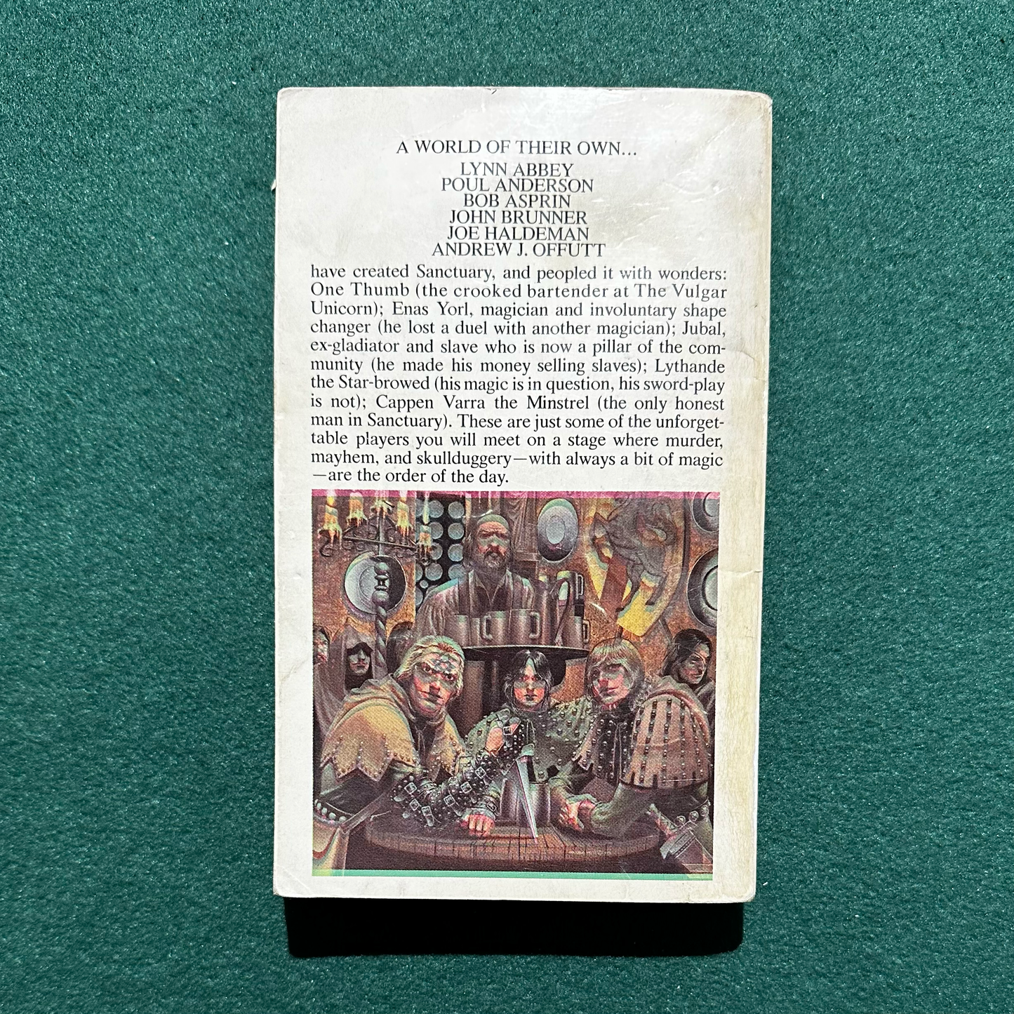Vintage Fantasy Paperback: Robert Asprin - Thieves' World SIGNED SECOND PRINTING