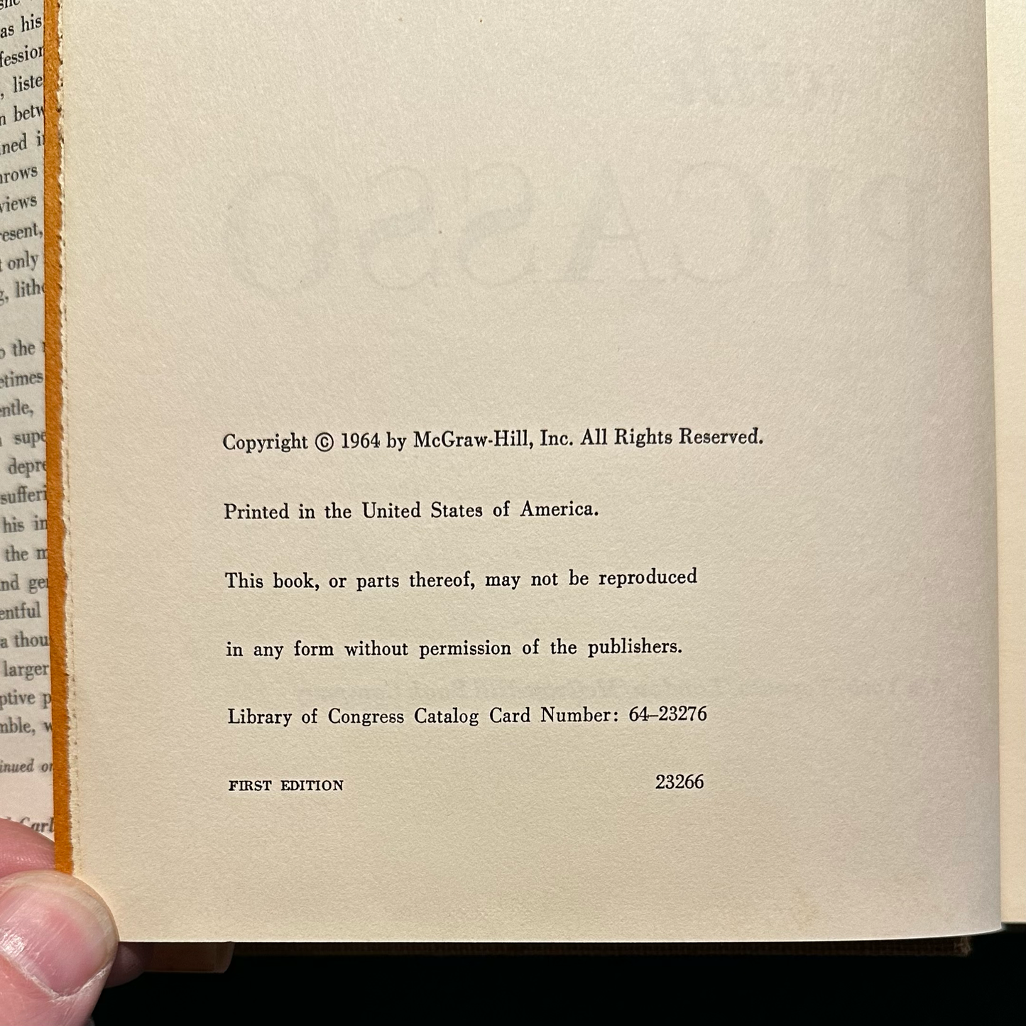 Vintage Non-Fiction Hardback: Francoise Gilot and Carlton Lake - Life with Picasso FIRST EDITION