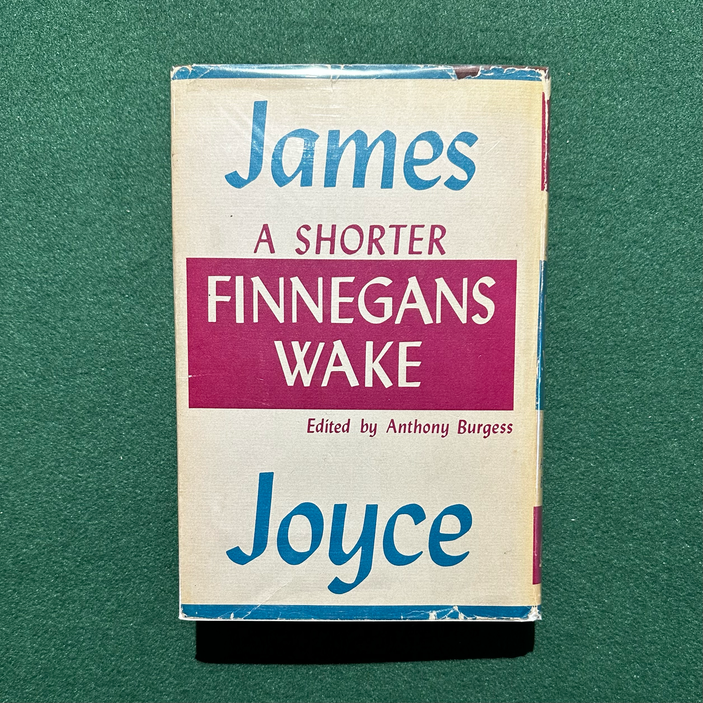Vintage Fiction Hardback: James Joyce - A Shorter Finnegans Wake SECOND PRINTING
