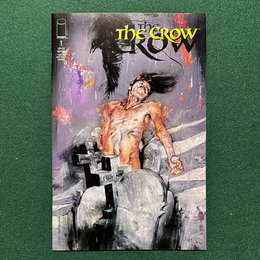 Vintage Comics: The Crow #1-4, Kent Williams Cover Art FIRST PRINTINGS