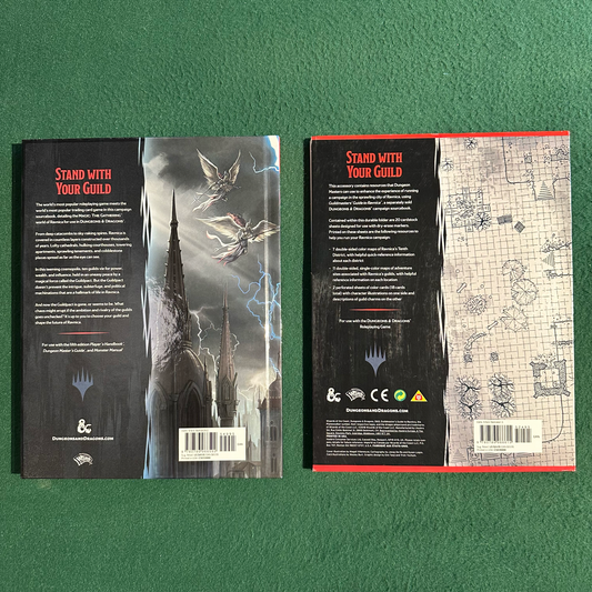 Dungeons & Dragons 5e Hardback: Guildmaster's Guide to Ravnica with Maps and Miscellany FIRST PRINTING
